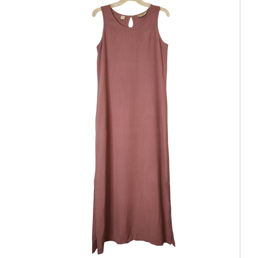 TOMMY BAHAMAS 100% Silk Keyhole Dahlia Midi Dress, Size S